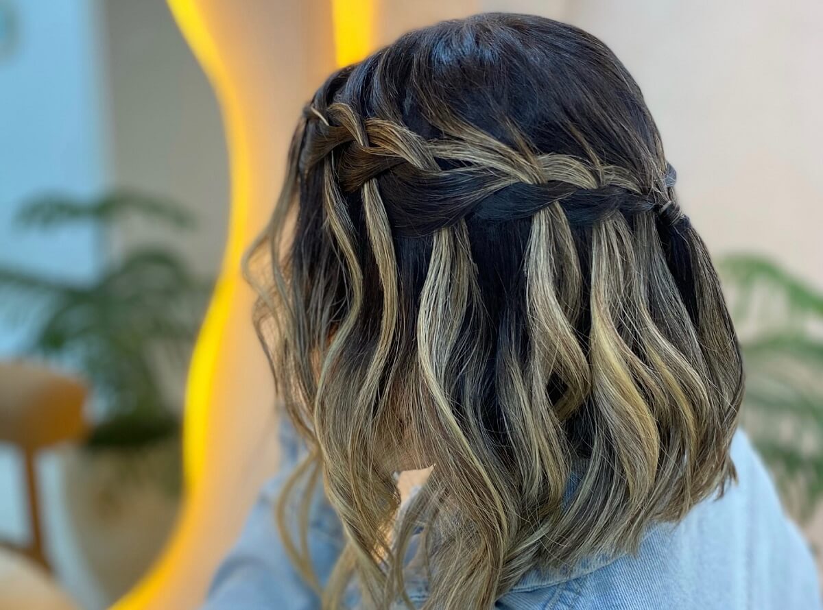 بافت مو آبشاری