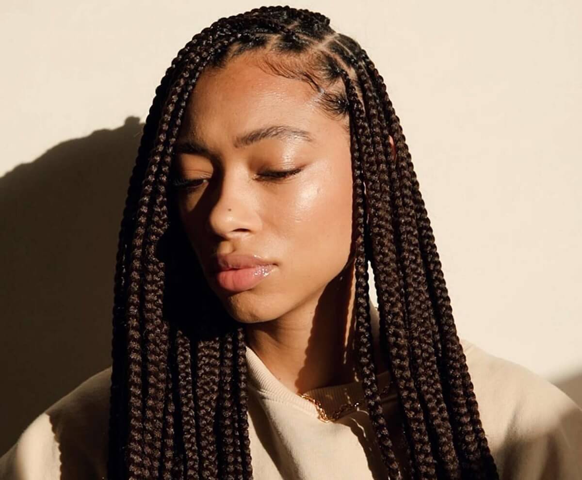 بافت مو جعبه ای