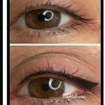 خط چشم و بن مژه دائم