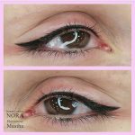 خط چشم و بن مژه دائم