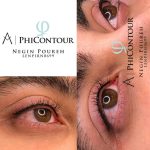 خط چشم و بن مژه دائم