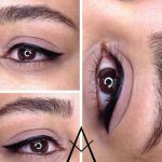 خط چشم و بن مژه دائم