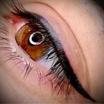 خط چشم و بن مژه دائم