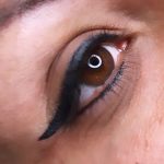 خط چشم و بن مژه دائم