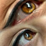 خط چشم و بن مژه دائم