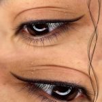 خط چشم و بن مژه دائم