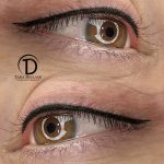 خط چشم و بن مژه دائم