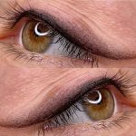 خط چشم و بن مژه دائم