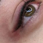 خط چشم و بن مژه سالن زیبایی کرشمه ارومیه 2