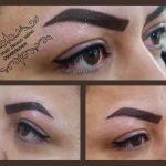 خط چشم و بن مژه دائم